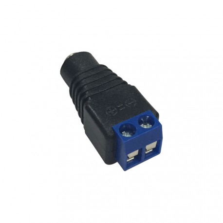 HYU-344 CONNETTORE DC FEMMINA CON TERMINALE A VITE